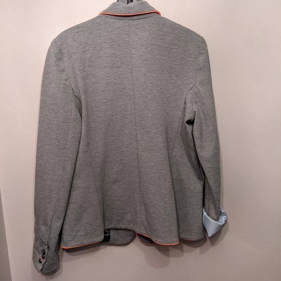 Gap The Academy Blazer, Grey, Size 16 tall - Picture 4 of 5